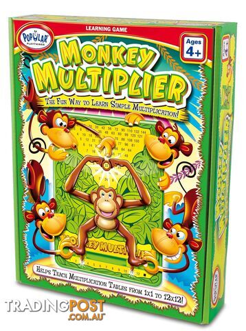 Monkey Multiplier - Popular Playthings - 755828502013