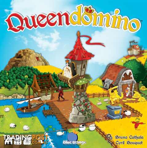 QueenDomino - Blue Orange Games - 803979036014