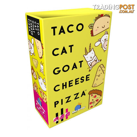 Taco Cat Goat Cheese Pizza - Blue Orange Games - 803979090191
