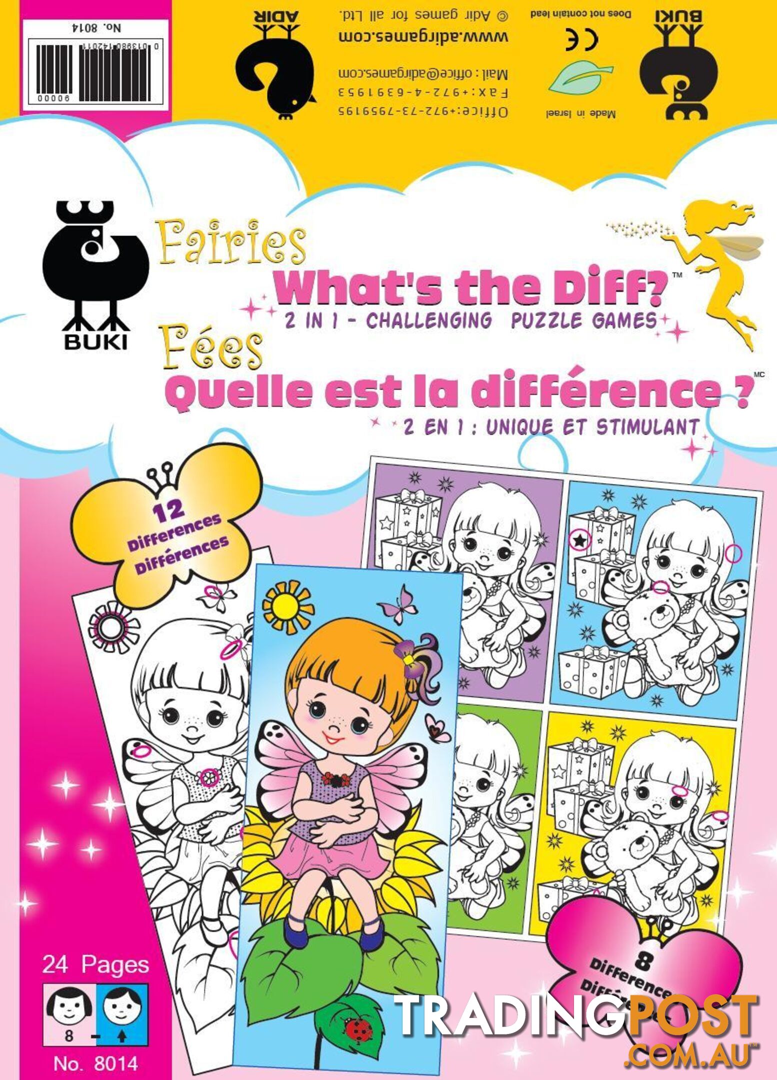 Buki Fairies - What's the diff? 2 in 1 - Buki Toys