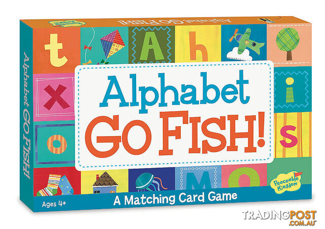 Alphabet Go Fish! | Card Game - Peaceable Kingdom