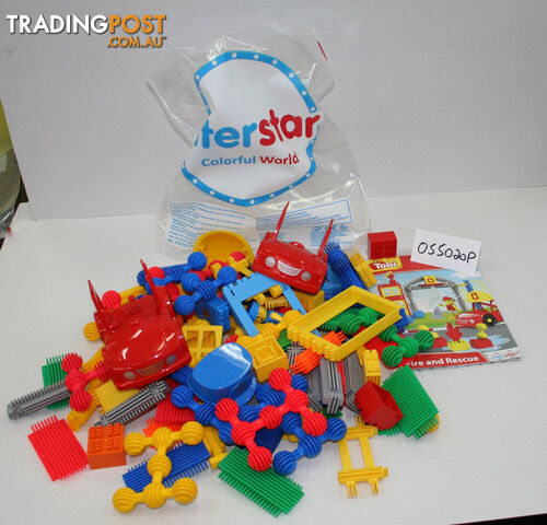 Interstar Tobi Fire Station - 150 piece - Interstar Construction