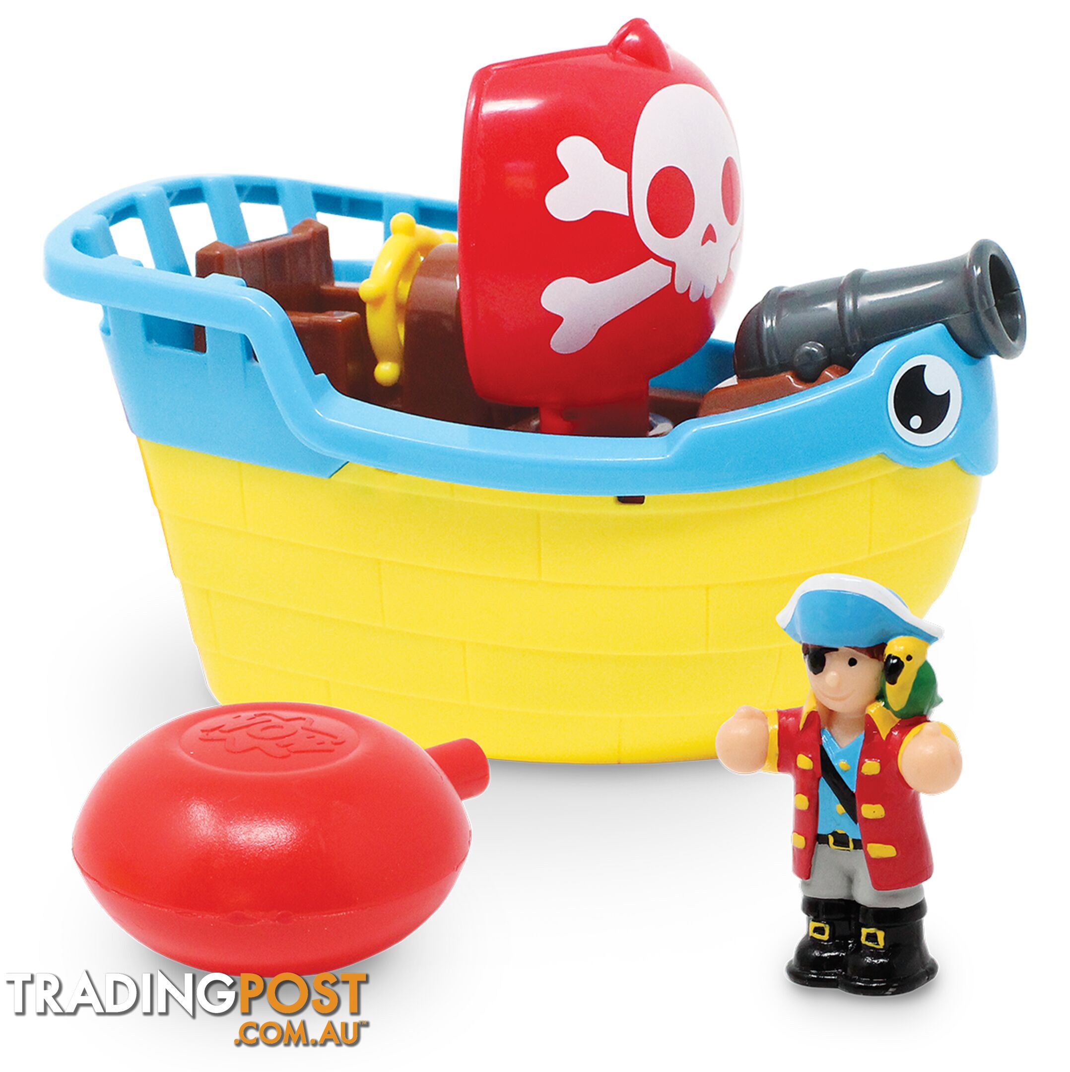 Pip the Pirate Ship (Bath Toy) - WOW Toys - 5033491103481
