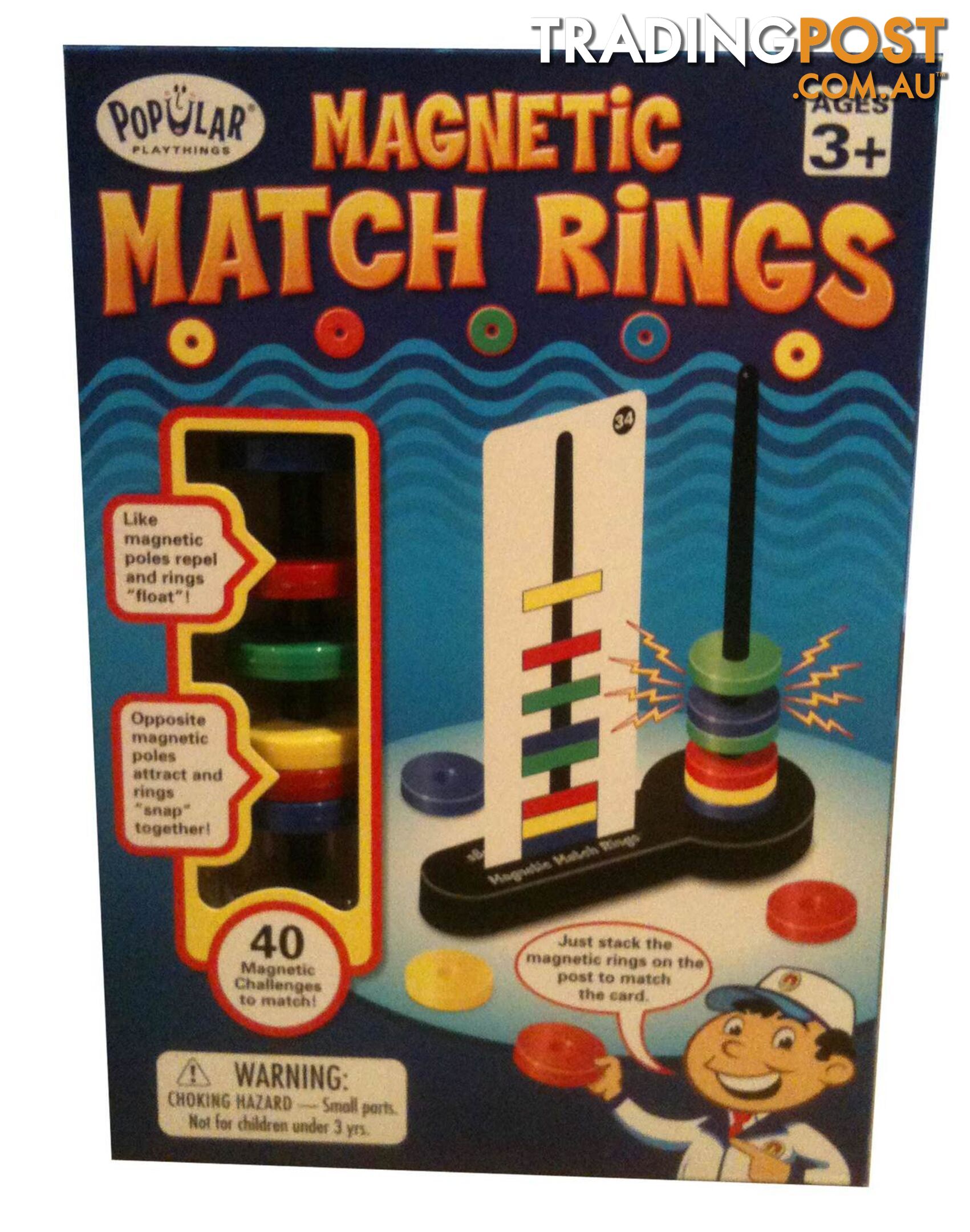 Magnetic Match Rings - Popular Playthings