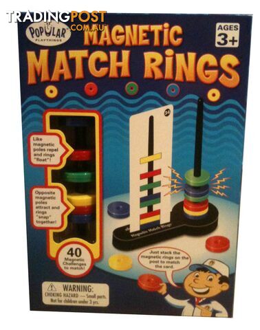 Magnetic Match Rings - Popular Playthings