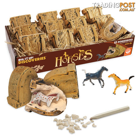 Dig It Up! Discoveries Horses - Single clay Egg - Mindware