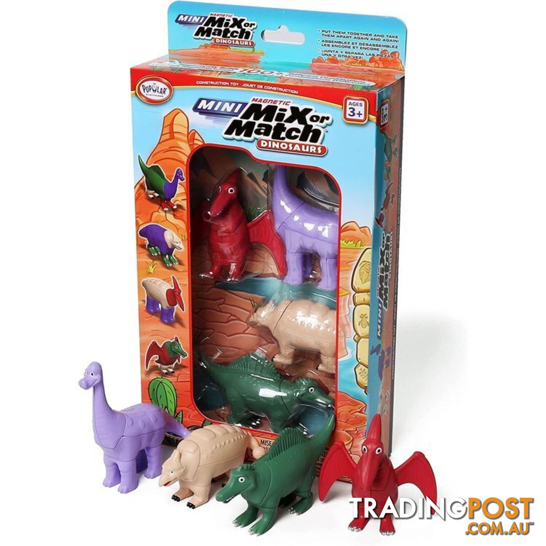 MINI Mix or Match Dinosaurs | Set 2 - Popular Playthings