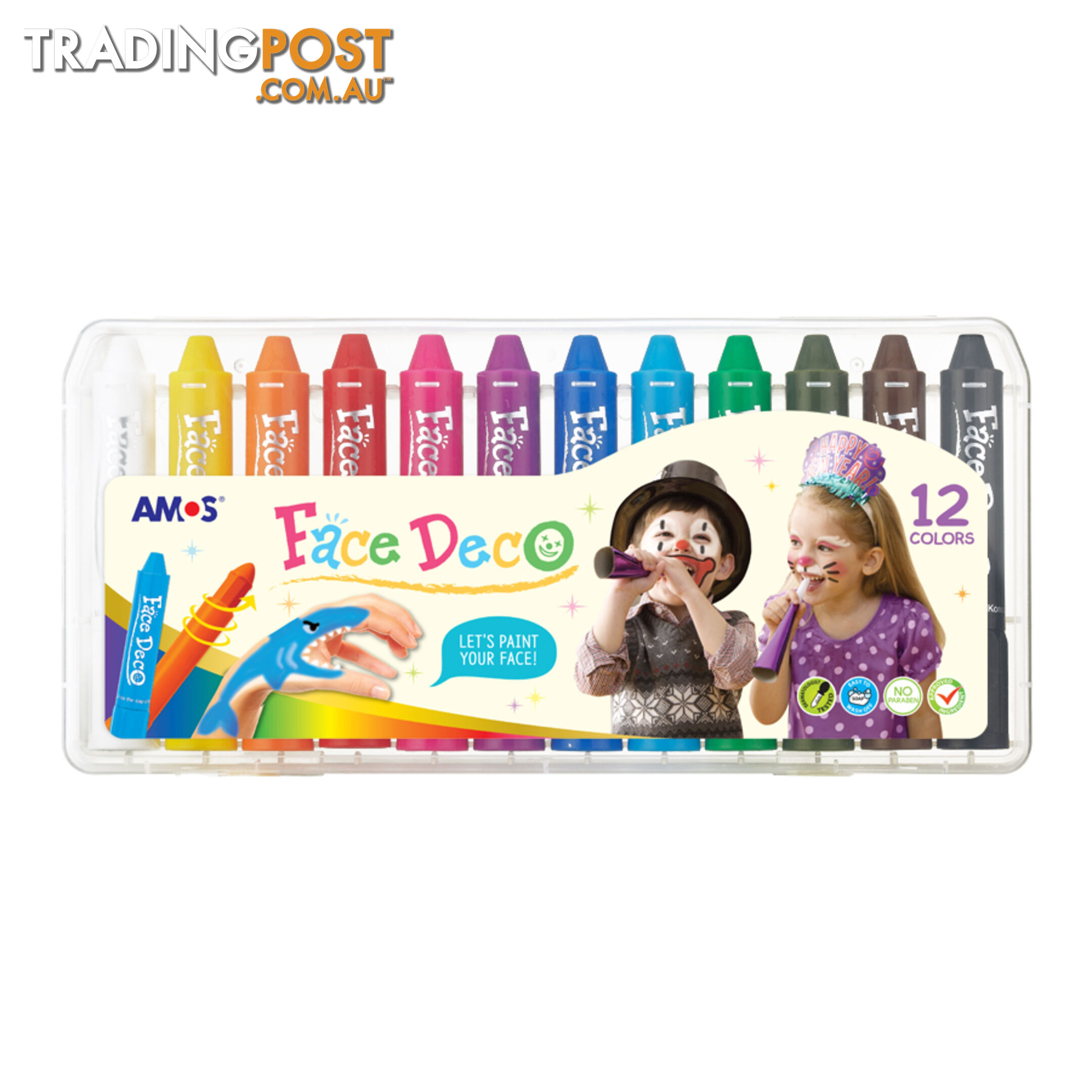 Face Deco - 12 pack - Amos