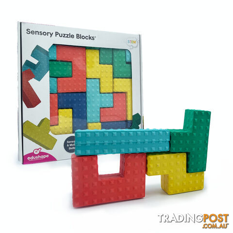Sensory Puzzle Blocks - Edushape