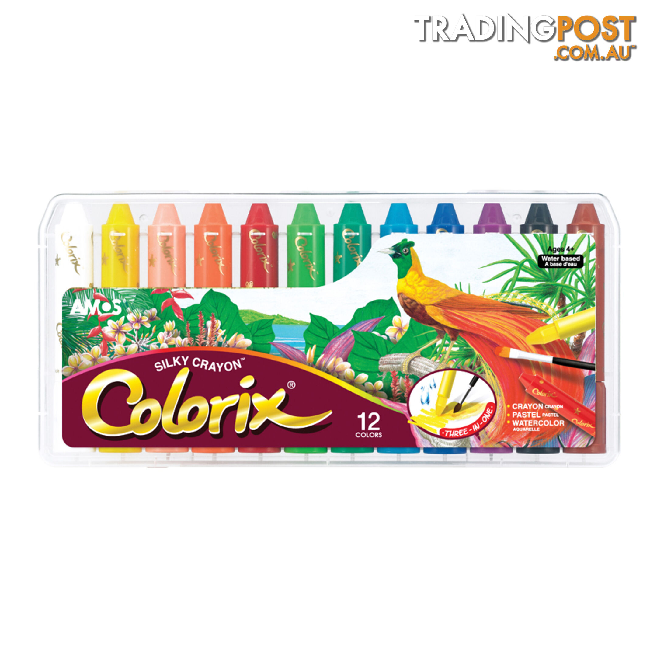 Colorix Crayons 12 pack Gift Case - Amos - 8802946502127