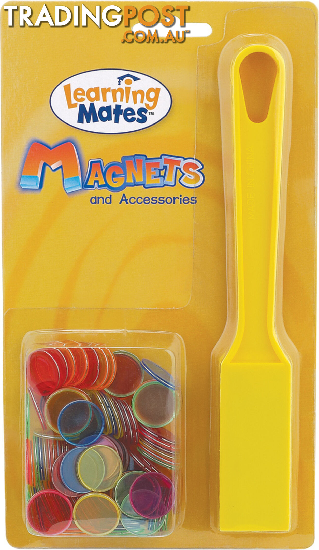 Magnetic Wand 8" plus 100 Chips - Popular Playthings - 755828388334