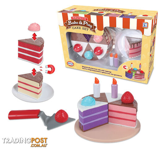 Magnetic Bake & Play Cake Set - Popular Playthings