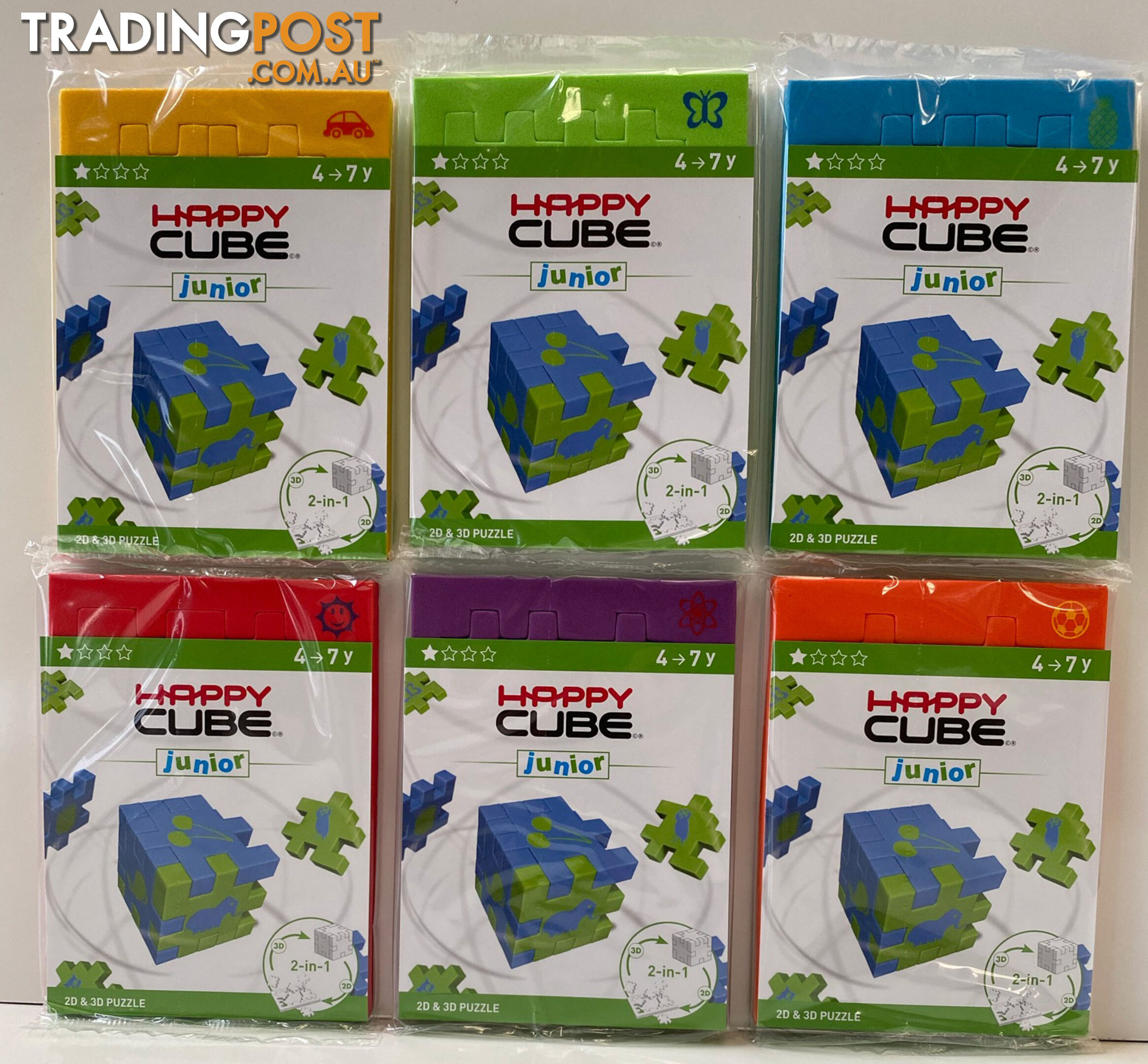 Happy Cube Junior  - Singles - Happy Cube - Smart Games