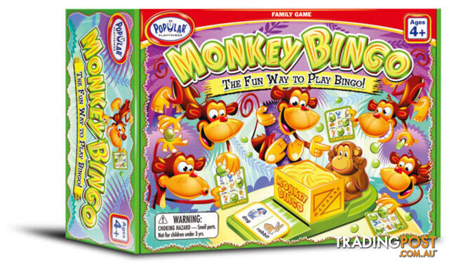 Monkey Bingo - Popular Playthings - 755828505014