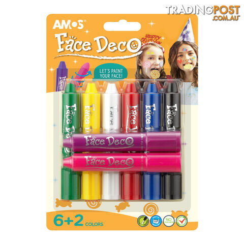 Face Deco 8 Pack - Amos - 8802946508945