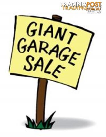 Huge Garage Sale: Croydon, Saturday 16 th September,  8am-4pm
