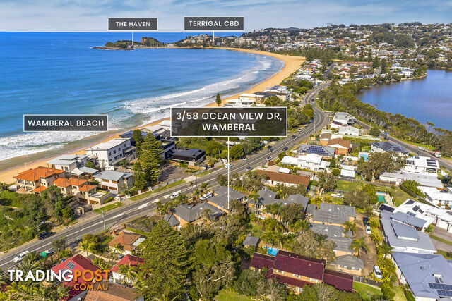 3/58 Ocean View Drive WAMBERAL NSW 2260