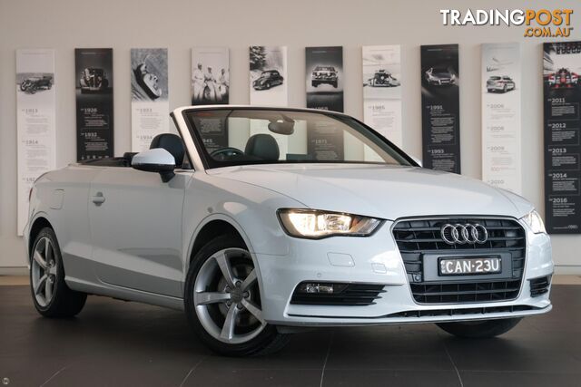 2014 AUDI A3 AMBITION AUTOQUATTROMY15 CONVERTIBLE