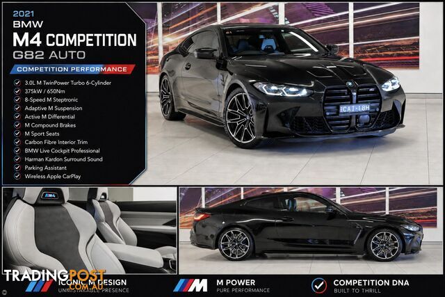 2021 BMW M4 COMPETITION G82AUTO COUPE