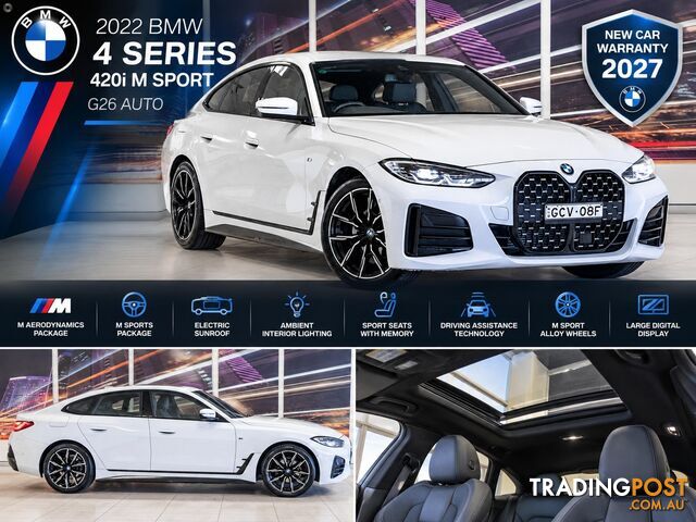 2022 BMW 4 SERIES G26 GRAN COUPE