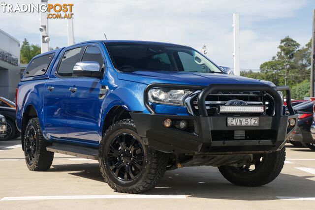 2019 FORD RANGER XLT PXMKIIIAUTO4X4MY19DOUBLECAB UTE