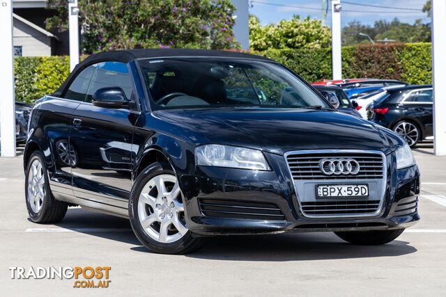 2010 AUDI A3 TFSI ATTRACTION AUTOMY10 CONVERTIBLE