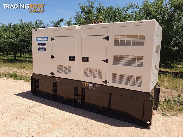 NEW 220kVA standby 3PH Powerlink enclosed generator model WPS200BS-AU