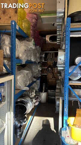 A/C FLEXIBLE DUCTWORK. VARIOUS SIZES
