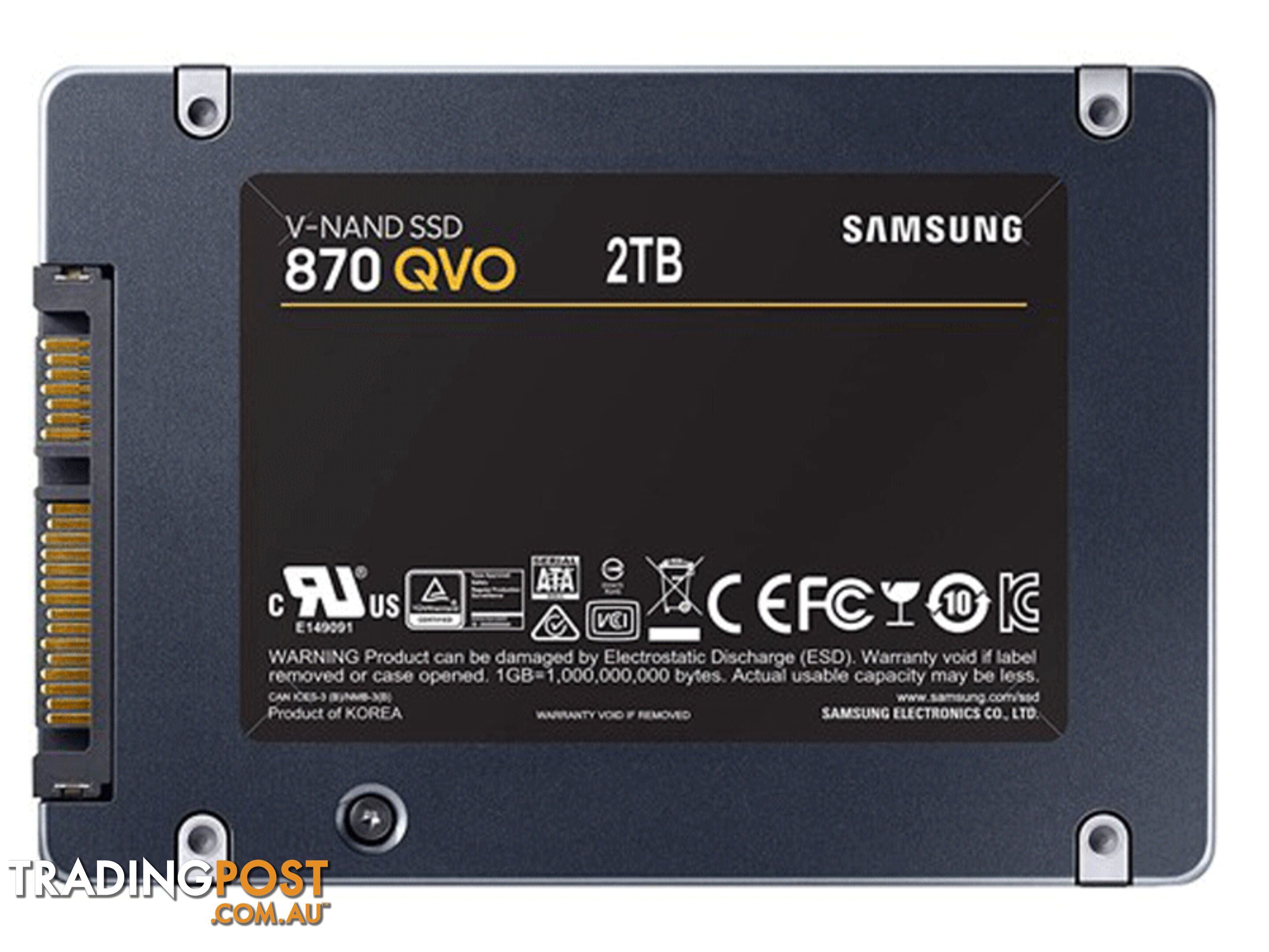 2TB Samsung MZ-77Q2T0BW 870 QVO - Samsung 2.5" SATA III SSD - Free Shipping In Australia