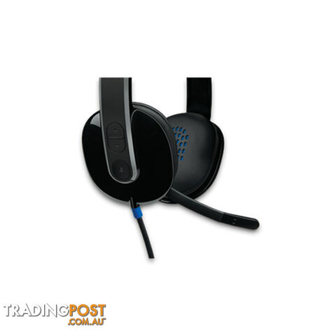 Logitech 981-000482 H540 USB Headset H540 Black