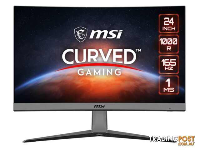 MSI MAG ARTYMIS 242C 24" CURVED FRAMELESS Monitor Free Shipping In Australia