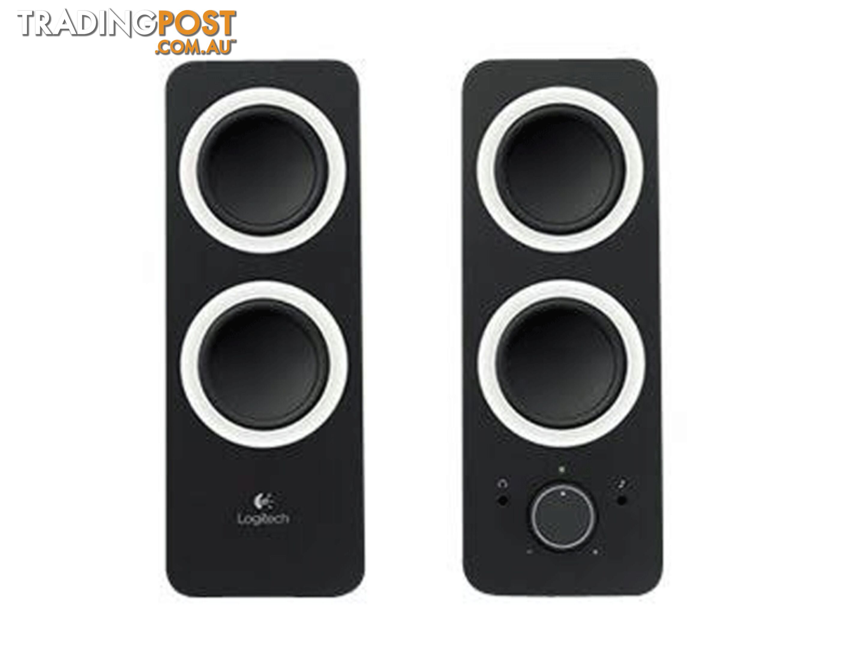 Logitech 980-000850 Z200 Multimedia Speakers Midnight Black