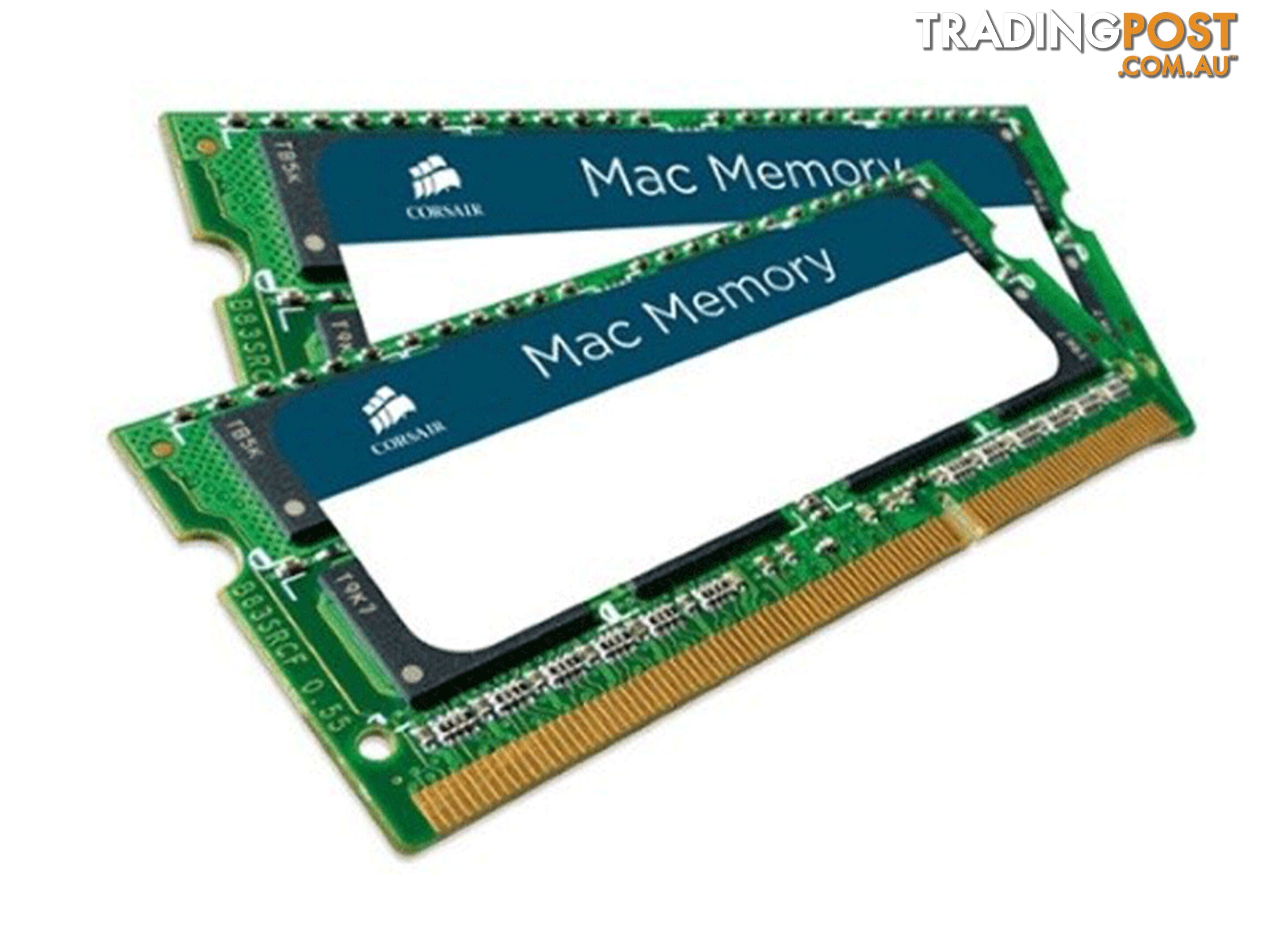 8GB (2x4GB) Corsair CMSA8GX3M2A1333C9 Apple Qualified SO-DIMM DRAM