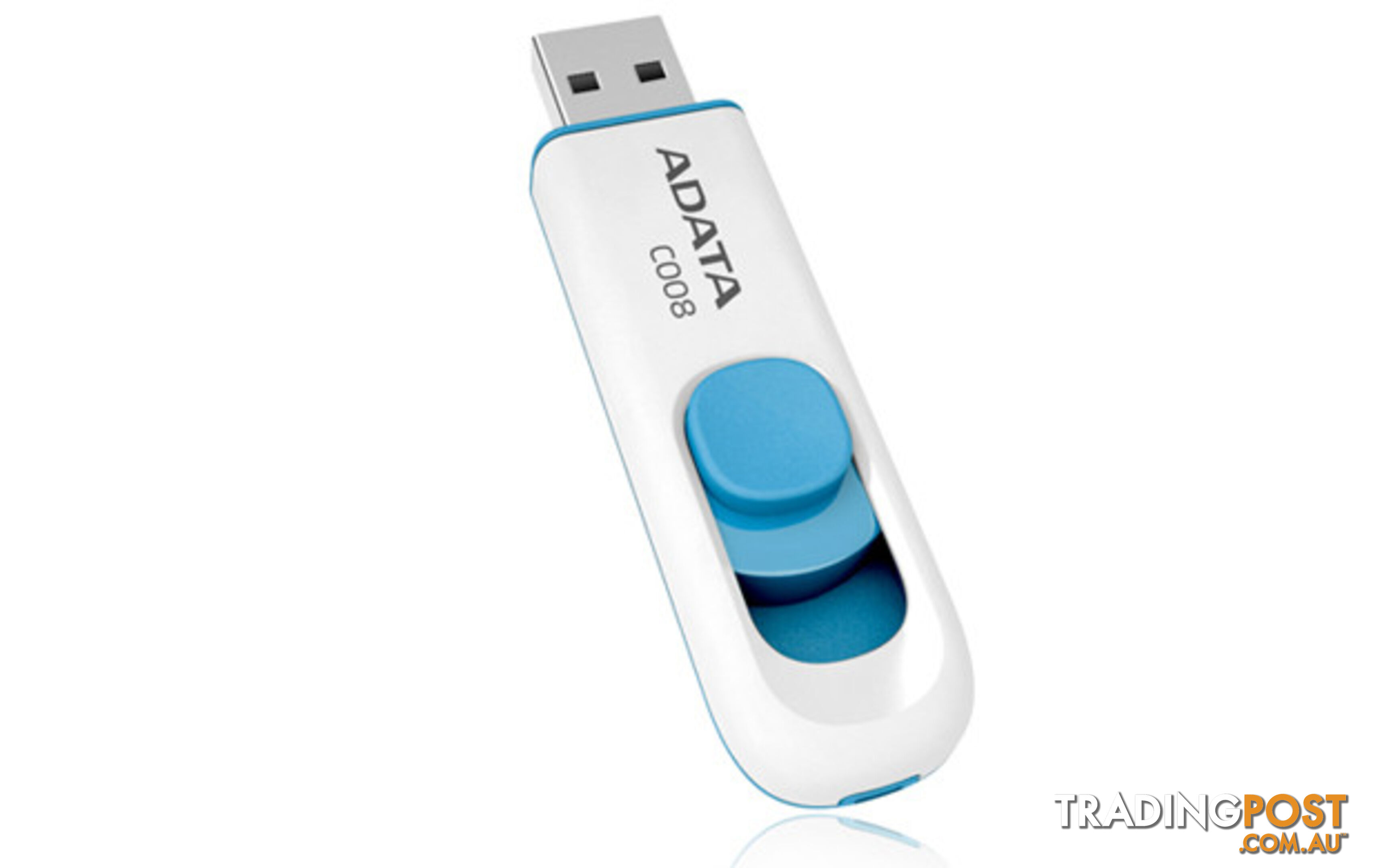 32GB ADATA C008 WHITE FLASH DRIVE USB 2.0