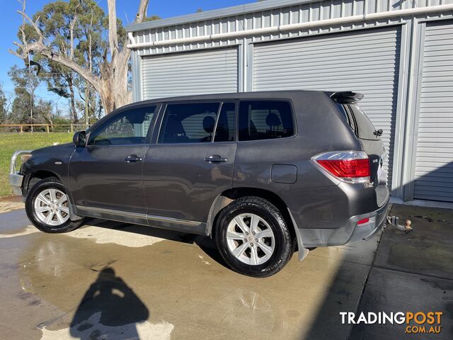 2012 Toyota Kluger KXR SUV Automatic
