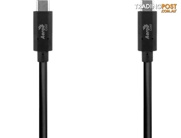 Aerocool ACAW-ATAC103 Premium USB TYPE C to USB TYPE C Charge and Sync Cable 1M - Aerocool - 4710700957660 - ACAW-ATAC103