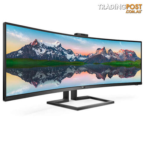 Philips 499P9H1 49IN CURVED 32:9 DUAL QHD SUPERWIDE LED Monitor - Philips - 609585252424 - 499P9H1