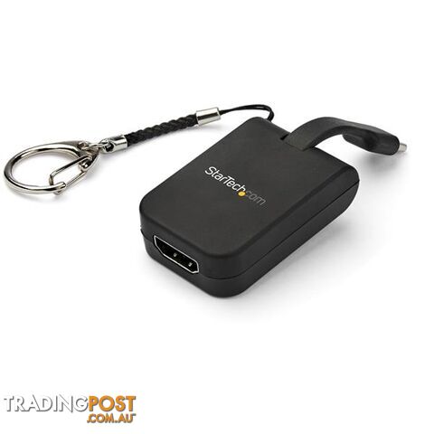 Startech CDP2HDFC Keychain Adapter USB C to HDMI 4K 30 - StarTech - 065030884464 - CDP2HDFC