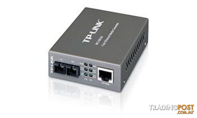 TP-Link TL-MC100CM 10/100Mbps Multi-Mode Media Converter - TP-Link - 845973030391 - TL-MC100CM