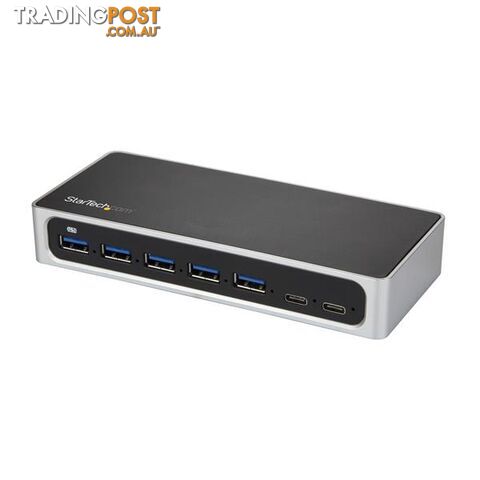 StarTech HB30C5A2CSC 7 Port USB C Hub - USB-C to 5x USB-A and 2x USB-C - USB 3.0 - StarTech - 065030868273 - HB30C5A2CSC