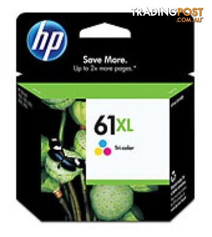 HP CH564WA 61XL Tri-Color Ink Cartridgeject Printer Cartridge - HP - 193424494842 - CH564WA