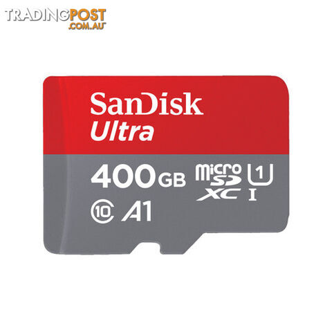 Sandisk SDSQUAR-400G-GN6MN 400GB SD Micro Ultra SDXC - Sandisk - 619659176587 - SDSQUAR-400G-GN6MN