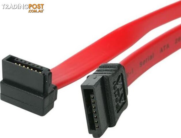 StarTech SATA24RA1 24in SATA to Right Angle SATA Cable - StarTech - 065030805360...