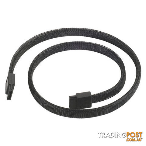Silverstone CP07 180 Degree SATA III Sleeved Cable 50cm SST-CP07 - Silverstone -...