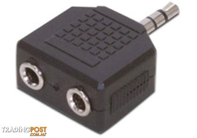 Comsol 35-MFF-AD 3.5mm Stereo Male to 2 x 3.5mm Stereo Female Audio Adapter - Comsol - 9332902000965 - 35-MFF-AD