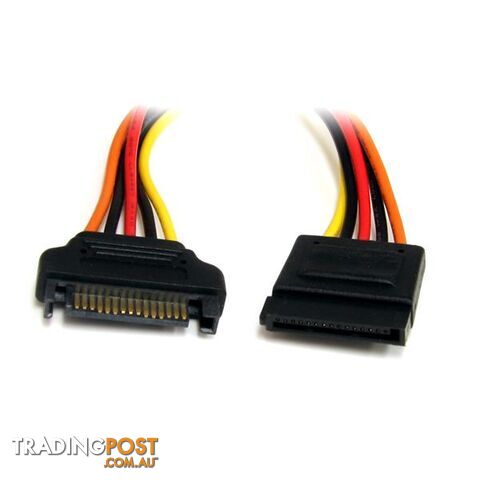StarTech SATAPOWEXT12 12in 15 pin SATA Power Extension Cable - StarTech -...