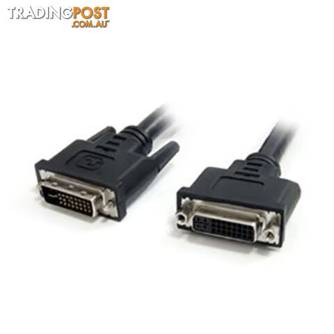 Alogic 3 Meter DVI-D M/F Dual link Extension Cable DVI-DL-03-MF - Alogic -...