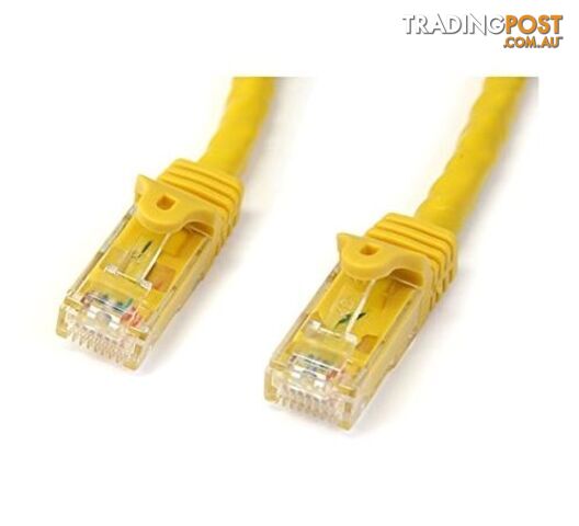 AKY CB-CAT6A-1YEL Cat6A Gigabit Network Patch Lead Cable 1M Yellow - AKY - 707959755189 - CB-CAT6A-1YEL