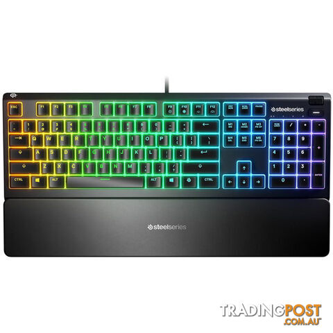 Steelseries 64795 Apex 3 RGB Gaming Keyboard - SteelSeries - 5707119038805 - 64795