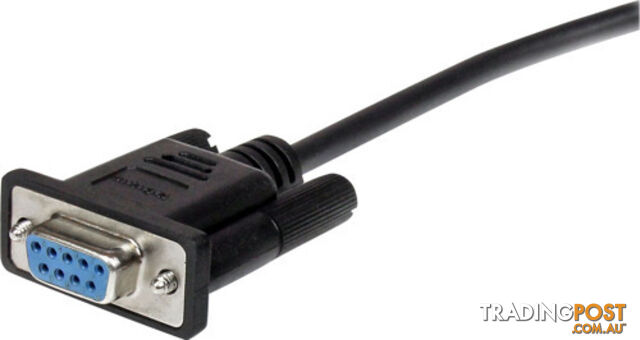 StarTech MXT1003MBK 3m Straight Through Serial Cable M/F BK - StarTech - 065030849012 - MXT1003MBK - photo 2 of 2